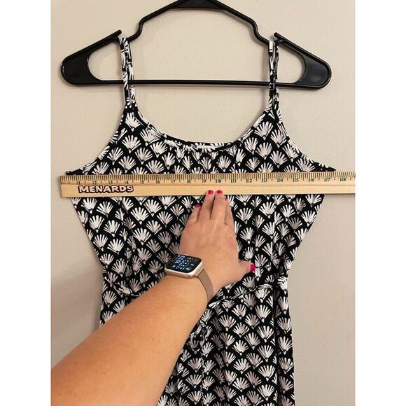 J.CREW Women Beautiful‎ Curved Ruffle Hem Midi Dress Lightweight Size 4 MSRP $98 - Picture 10 of 10